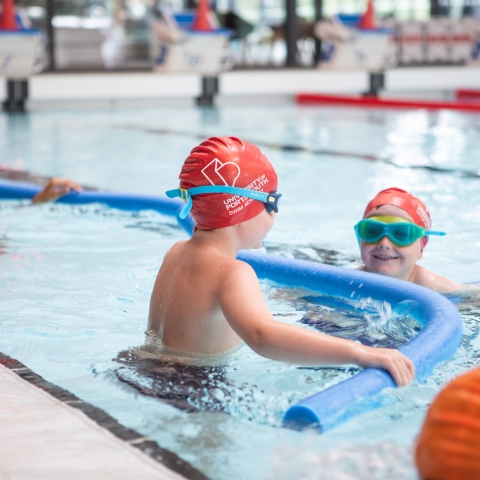 Children swimming in the pool at Ravelin Sport Centre.
Ravelin Sports Event - Children